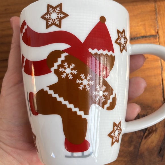 Crate&Barrel Skating Gingerbread Man Mug - Picture 5 of 16
